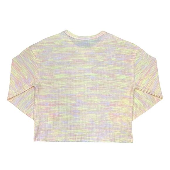 art class Multicolored Waffle Knit Thermal Top - Size Large (10/12 girls) - Picture 3 of 5